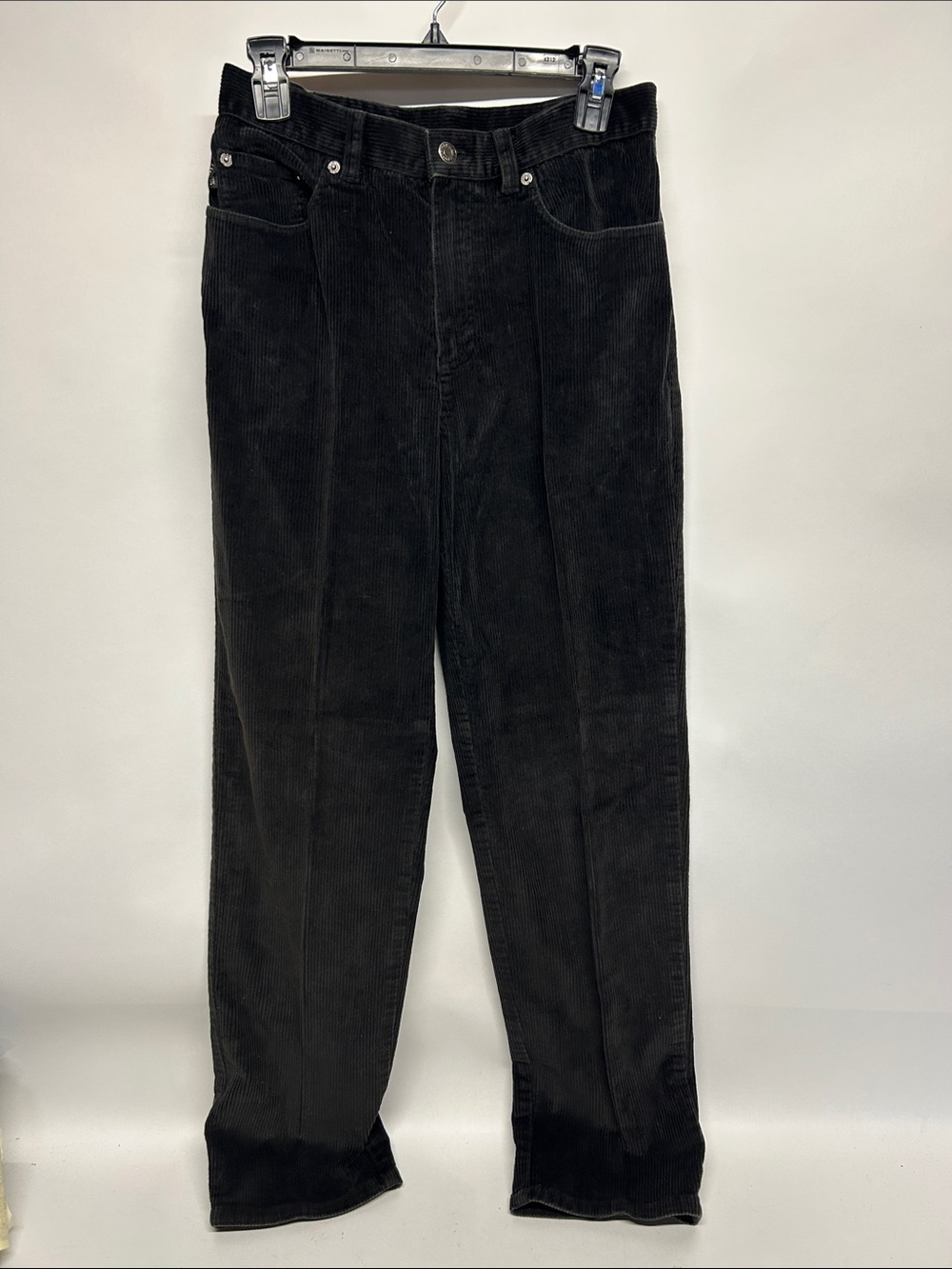 Lauren Jeans Co. Ralph Lauren Black Corduroy Pants size 6 vintage